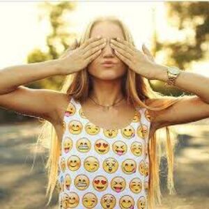 Freeze Women's Emoji Sleeveless Tank Top Size XXL (19)